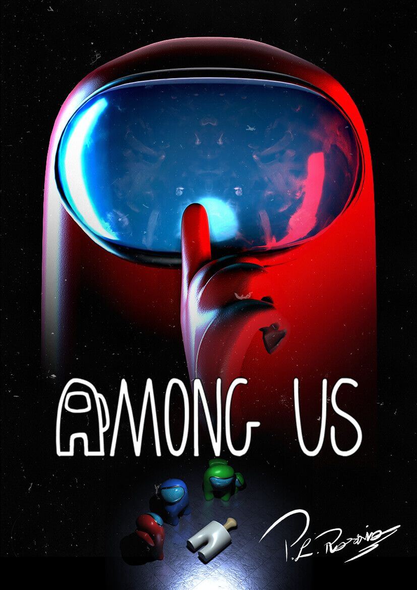 Among Us win screen